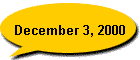 December 3, 2000
