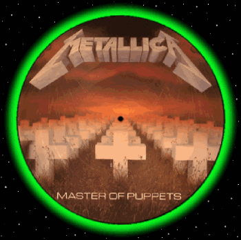 Metallica's Master of Puppets Pic-Disc