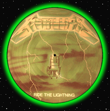 Metallica's Ride the Lightning(French version) Pic-Disc