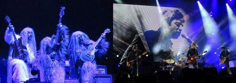 Noel Gallagher with Super Furry Animals