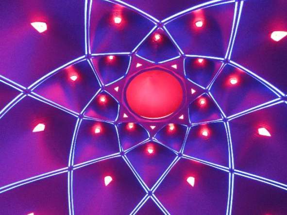 Inside the Qodlumin Luminarium