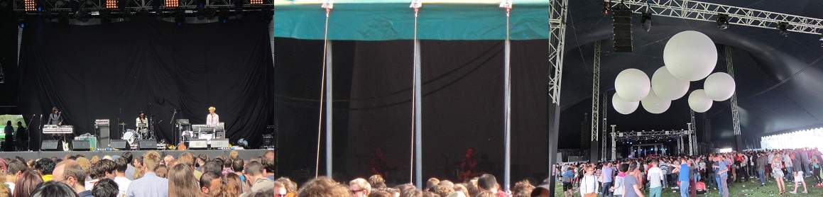 Liars, Django Django and Blawan DJ