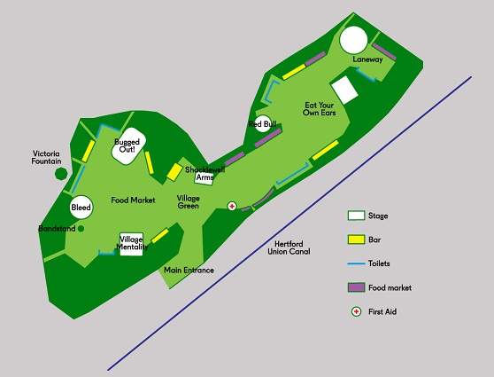 The site map
