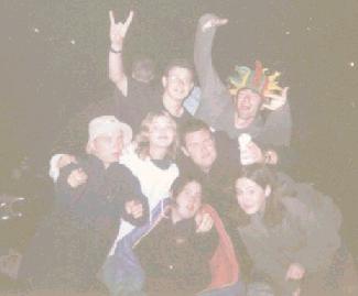 Everyone, except me who couldn't stand up