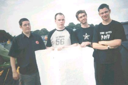 (L-R) Jim, Me, Nick and Mike