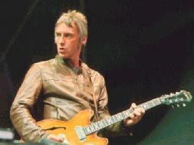Paul Weller - looking very determined!