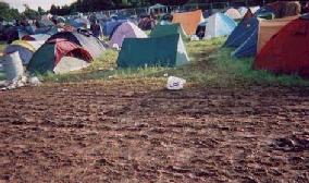 Here's some genuine V Festival mud!