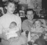 with my grandpa Jim my dads sisters