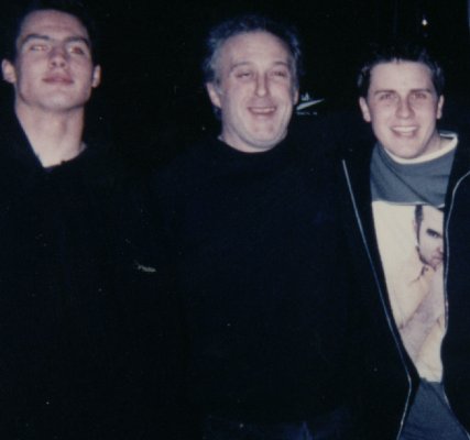 THIS IS ME, THE ROADIE, AND 
JASON (THE GUY WHO THINKS HE IS MORRISSEY