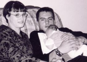 zeke with his mommy and smatch