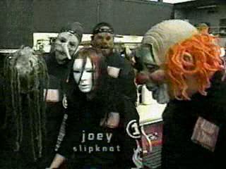 Shawn Hugs A fan Then Slipknot gets a short interview.