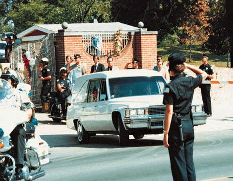 Hearse Leaving Graceland