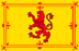 scottish royal rampant flag