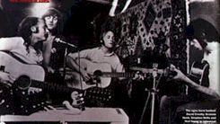 CSN&Y rehearsing (London Photo Agency)