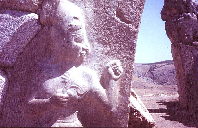 Jedan od bogova na ulazu u glavni grad Hatusis