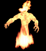 Fire monster - Click image to download.