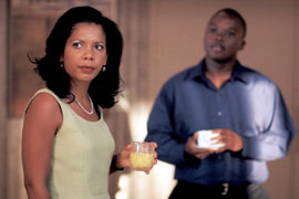 Senator Palmer's wife Sherry and son Keith