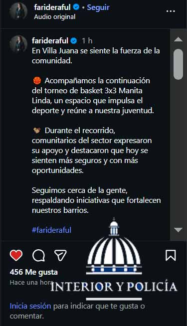 Ministra de Interior y Polcia faride raful