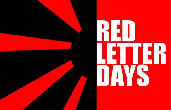 red letter days(enter)