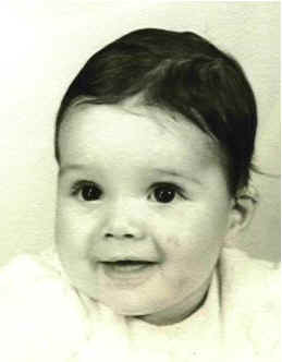 Sanet as a baby