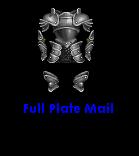 Full Plate Mail: Combination of metal plates, chain mail or brigandine, leather and padding, made of softer metal. It is easier and cheaper to make than steel armor, but does not protect well. A large breast plate and other metal plates cover areas of the body, but the other materials must protect the joints and movable parts of the body. 