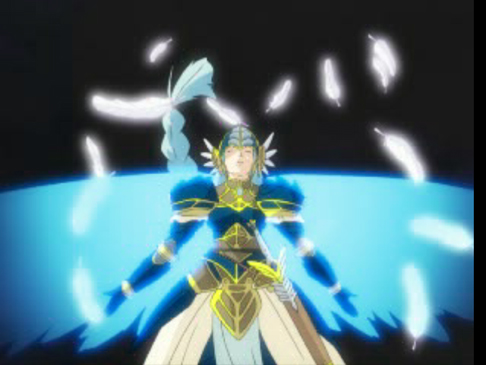 Lenneth spreading her wings...