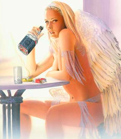 The Lady of the Void Paradox Angel