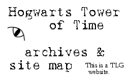 Site map of the Hogwarts Tower of Time - website by TLG