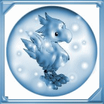 Is this not an adorable blue Bobby Corwen in a bubble?