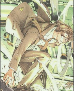 Seichiro Aoki, from Clamp's 'X'