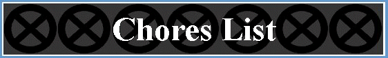 Chores List
