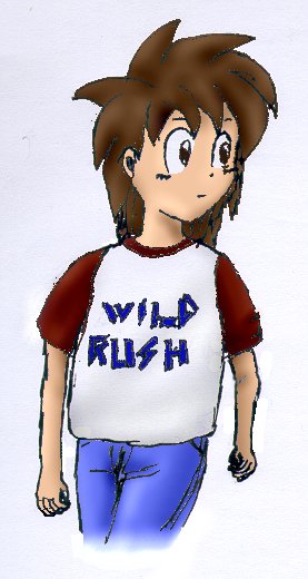 Raven-kun, of course! O_o Art by KitFury, CG by Hassan