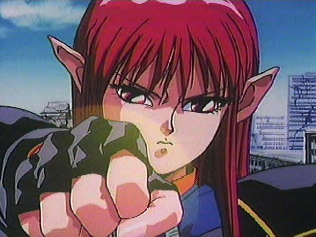 Iczer 2: Disgusting weakling, just die.