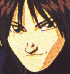 The cutest nose in anime! Wahahaha!