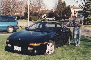 picture of me and my MR2 Turbo