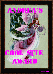 Andrea's Cool Site Award