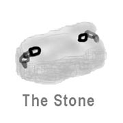 An artists impression of the historic stone