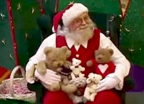 Picture of Santa with teddy bears