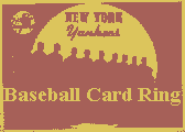 Baseball Card Ring