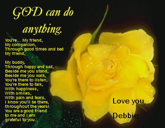From Debbie