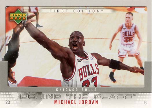 2007-08 Upper Deck First Edition Behind the Glass #BG-MJ
