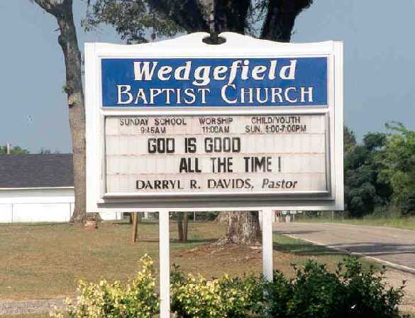 Church Sign