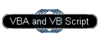 VBA and VB Script