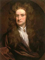 Sir Isaac Newton - painting