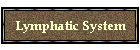 Lymphatic System