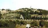 Mount of Olives, the Ascension site