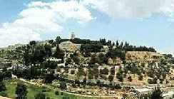 Mount Zion, easternmost hill in Old Jerusalem