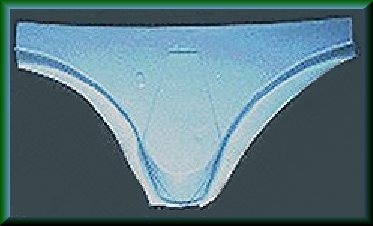 Vac formed cod piece