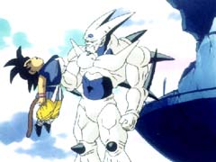 Gokou derrotado por Ii Shinlong