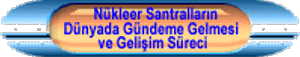 Nkleer Santrallarn Dnyada Gndeme Gelmesi ve Geliim Sreci